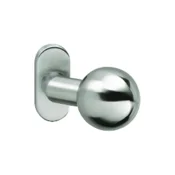 Vrata BALL TWIN 03548Z FS (E), KP krogla iz trdnega kosa, Twin E (nerjavno jeklo mat)