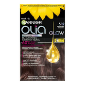 Garnier Olia Big Kit trajna boja za kosu nijansa 5.12 Iridescent Brown 1 kom