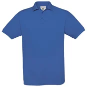 MAJICA KRATKI RUKAVI B&C SAFRAN POLO 180G ZAGREBACKO PLAVA L