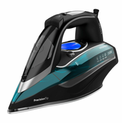 Cecotec Fast&Furious 6060 Ultra Pegla na paru Ultra-slip Turbo Anodized Pro stopalo za glacanje 3100 W Crno, Srebro, Tirkizno