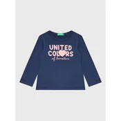 UNITED COLORS OF BENETTON Majica, modra