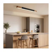 BRILAGI - LED Stropna svetilka GARDALINE LED/100W/230V 120 cm hrast/črna