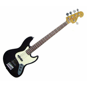 SX Vintage Jazz Bass 62 5 Black