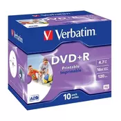 DVD-R 4,7 GB 16x printable Box