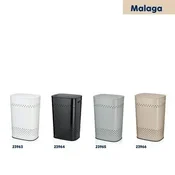 Kela Koš za perilo KL-23968 seat Malaga metal beige 39.5x29.5x57.5cm