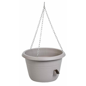 Plastia jardiniera samopostrežna Siesta viseča - taupe 35 cm