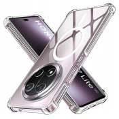 Hibridni ovitek Techsuit Shockproof MagSafe za Honor Magic7 Lite - clear