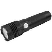 Ročna svetilka Ansmann Pro 3000R, črna, LED, IP67