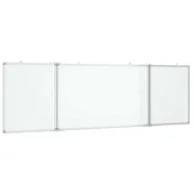 Vidaxl Magnetna tabla zložljiva 200x60x1,7 cm aluminij