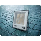 V-TAC LED reflektor 100W, 8150lm, CCT sprememba barve 3000K/4000K/6500K, CREE CHIP, črn