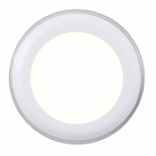 Nordlux LED stropna svetilka Elkton, O 8 cm - Dnevna soba / jedilnica - Sodobni - bela - Plastika