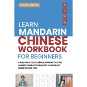 Learn Mandarin Chinese Workbook for Beginners