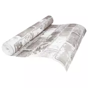 vidaXL 3D trdna tapeta Črtasto Opeka 10 x 0,53 m Netkani material