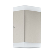 Eglo 75545 - LED spoljna zidna svetiljka CARPINERA 2xGU10/4,6W/230V IP44
