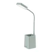 Rabalux Stona lampa Arvid, LED, 6W, 5000K, USB, v37cm, Plava