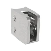 Objemni nosilec za steklo oglat 52x52x32 inox brušen V2A