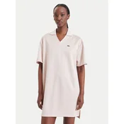 Lacoste Vsakodnevna obleka EF8309 Svetlo rožnata Regular Fit