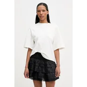 AllSaints oversize kratka majica ženska bombažna PALOMA