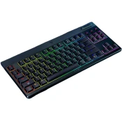 Mehanička tipkovnica Razer - BlackWidow Tenkeyless HyperSpeed Yellow Switch, bežična, tactile, crna