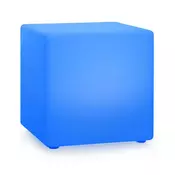 Blumfeldt Shinecube XL, svetleča kocka, 40x40x40 cm, 16 LED barv, 4 svetlobni načini, bela (LEU13-ShineCube-XL)