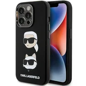 Karl Lagerfeld KARL LAGERFELD ovitek za IPHONE 15 Pro Max KLHCP15XSDHKCNK (silikon KC) črn