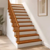 vidaXL Stopnice 8 kos 120 x 30 x 2 cm Rjava Masivno hrastovo les