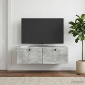 Omarica za TV, ki jo lahko montiraš na steno Betonsko siva