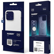 3MK Hardy Case iPhone 15 Pro Max 6.7 silver-white MagSafe