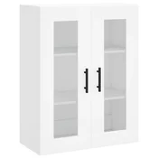 MAISON CHIC Stenska omarica - Zidna omarica bela 69,5x34x90 cm iu140, (22063158)