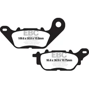 Klocki hamulcowe EBC FA662 (kpl. na 1 tarcze)