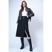 Trend Alacati Stili Ženska suknja Alc-X14570, Crna