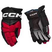 Hokejske rokavice CCM JetSpeed FT8 Black/Red/White Senior 15 palcev
