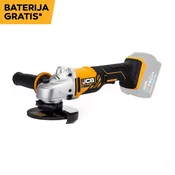 AKUMULATORSKI KOTNI BRUSILNIK fi 115mm 18V, JCB 21-18AG-B | Topdom