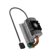 Hladilnik ICY BOX, heat pipe hladilnik za M.2 NVMe SSD, 30mm, srebrni