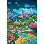 Castorland Puzzle Cinderellas castle 1000 kosov