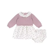 Chicco Komplet kaki/roza/staro roza/bela