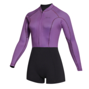Mystic Obleka LUNAR 2-2 Longarm Shorty Frontzip Women - 513 Sunset Purple