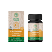 Ekolife Natura Liposomski vitamin C 500 mg, 30 kapsul