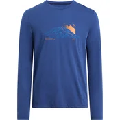 McKinley SHANE III LS M, moška pohodna majica, modra 432308