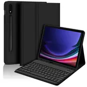 INF Združljivo ohišje tipkovnice Bluetooth + tipkovnica za Samsung Galaxy Tab A9+ 2023 (11 palcev) - črna, (5000215814)