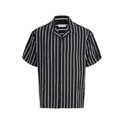 JACK & JONES Srajca JJEJeff  črna / bela