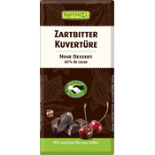 Rapunzel Bio kuvertura, temna čokolada