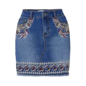 KOROSHI Krilo moder denim/zlata/bela