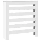 Vidaxl vidaXL Pokrov za radiator bel 78x20x82 cm material na osnovi lesa