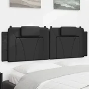 vidaXL vidaXL Vzglavna stranica črna 160 cm umetno usnje, (21242887)