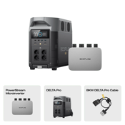 EcoFlow Delta Pro + 800W Microinverter - 4x AC utičnice - 3600Wh - 1600W - DA - DA - 45 - 36