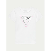 Guess Majica J73I56 K8HM0 Bela Regular Fit