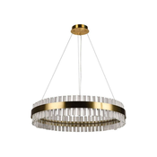 LED Zatemnitven kristal lestenec na vrvici LED/55W/230V + Daljinski upravljalnik