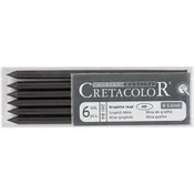 Umjetnicka grafitna mina Cretacolor Special 4B, 6 kom u kutiji