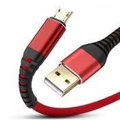 shumee Ojačan kabel za hitro polnjenje micro USB ZA podlogo za telefon PS4, dolžine 500 cm